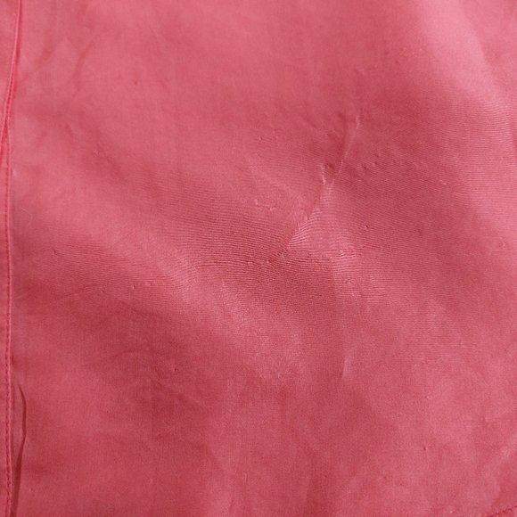 Vintage Sun Coast 100% Silk Women's Red Blouse Shirt Size L - Picture 10 of 12